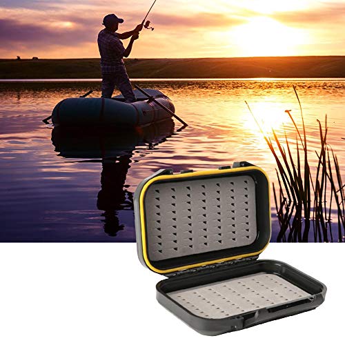 Heitaisi Fishing Tackle Box Waterproof Shock-Resistant Large Capacity Fly Fishing Organizer