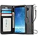 J&D Case Compatible for LG V35 Case/LG V35 ThinQ Case/V30S Case/V30S ThinQ Case/LG V30/LG V30 Plus Case, Wallet Stand Slim Fit Heavy Duty Protective Shockproof Flip Wallet Case for LG V30 Case Black