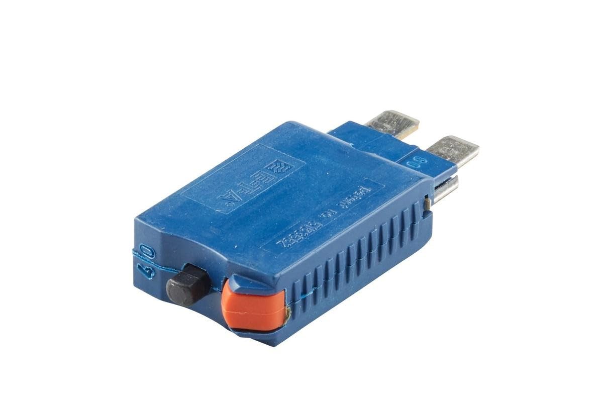 HELLA 8JS 174 326-071 Automatic Circuit Breaker - 40A - 28V - Orange - Manual (hand operated)/Thermic