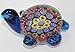 Murano Design Glass Art Multicolor Turtle Paperweight 4