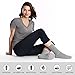 Pembrook Hospital Socks with Grippers for Men and Women - 4 Pairs Non Skid, No Slip Fuzzy Socks
