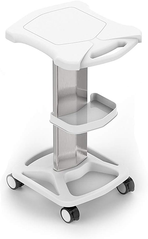 HORV Professional Salon Trolley Cart, Premium Aluminum Instrument Salon Tray, Small Bubble Bracket,Use Pedestal Rolling Cart Wheel Aluminum Stand,Suitable for Beauty Salons, Spas, Barber Shop: Home & Kitchen