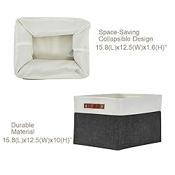 DECOMOMO Storage Bins | Fabric Storage Basket for