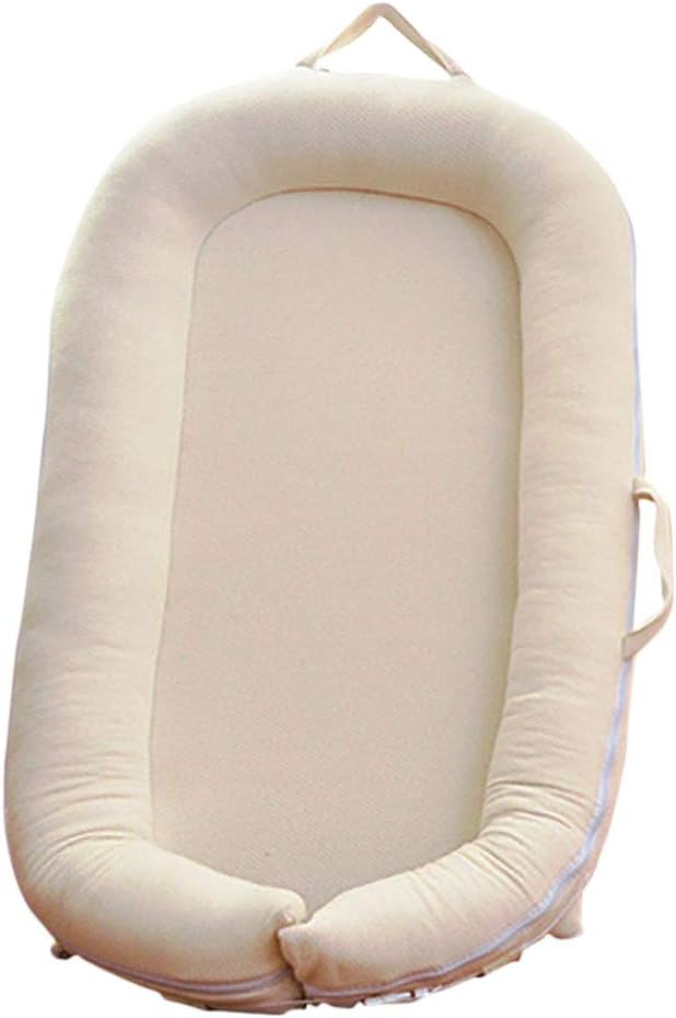 HUYP Cuddle Nest Baby Pod Crib Newborn Toddler Bionic Portable Mattress Sleep Baby Nest Pod 6-36months Washable