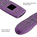 Silicone Case for Logitech Harmony 650/665 / 700, Anti- Dust and Anti-Drop Silicone Protective Case Cover for Logitech Harmony 650,665, 700 Remote Controller(Purple)