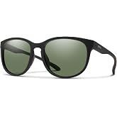 Smith Lake Shasta Active Sunglasses - Matte Black | Chromapop Polarized Grey Green