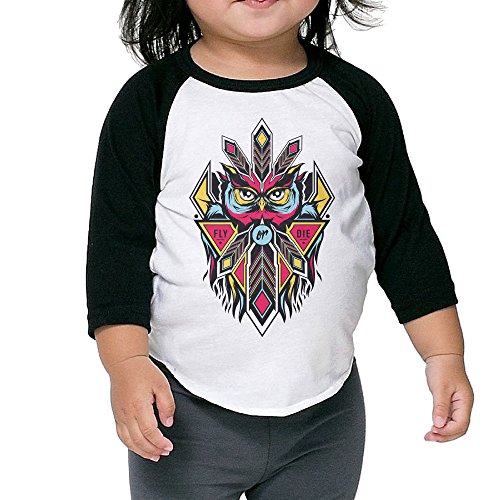 Tristan Groves Kid's Sleeve Raglan Clothes Unisex 5-6 Toddler Novelty