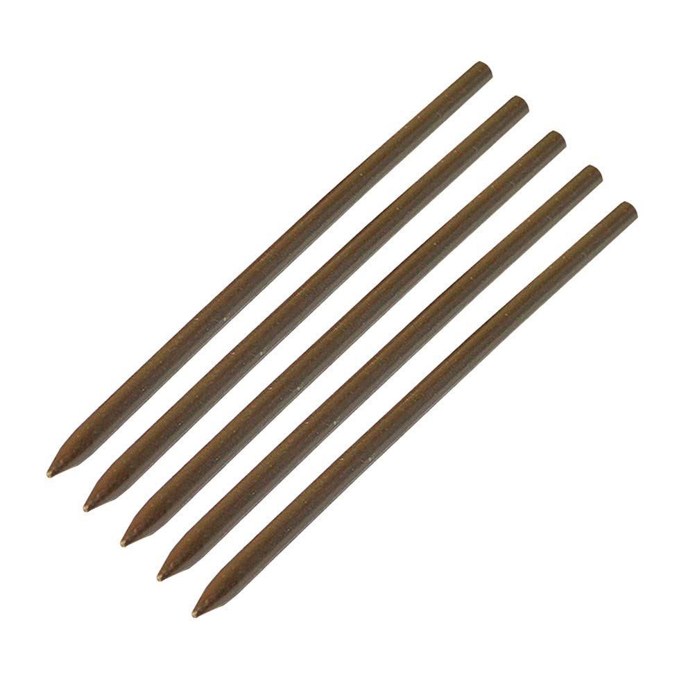5pcs Wooden Hair Sticks for Long Hair Tapered Hair Chopsticks Plain Straight Hairpin Hair Accessory For Women Mixed Color(Dark Brown)