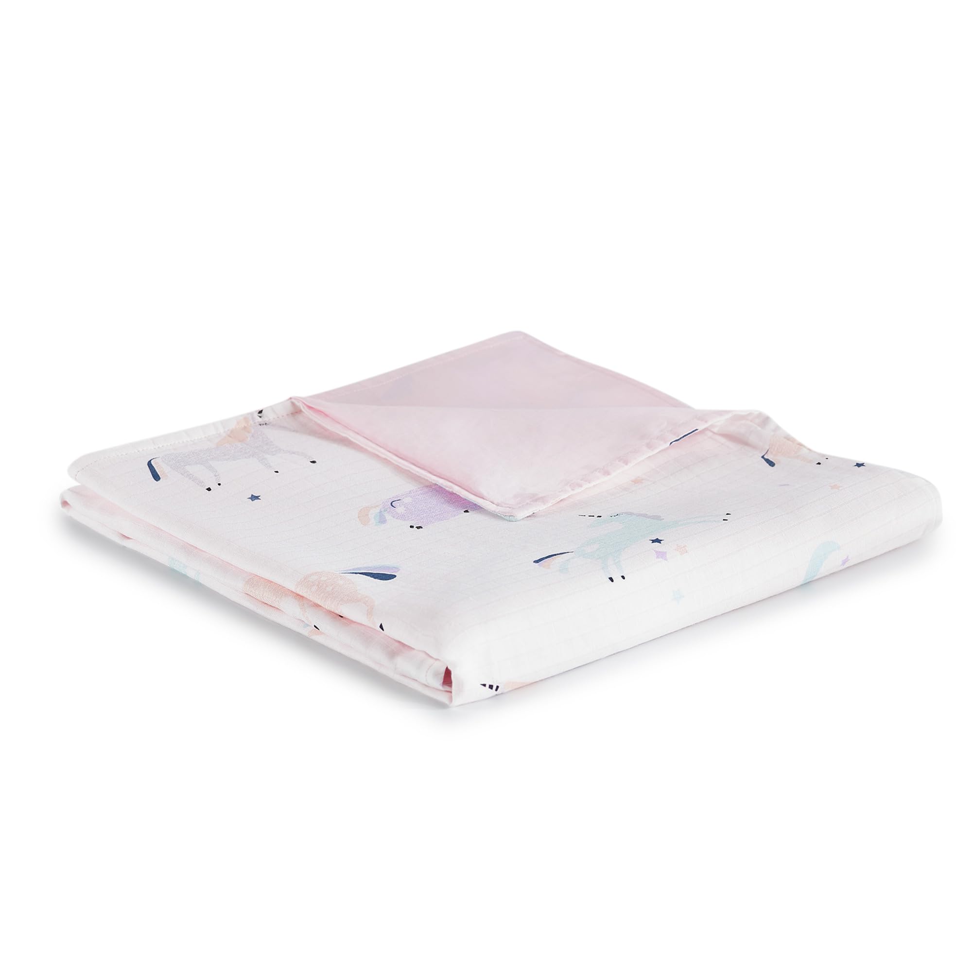 Photo 1 of YnM Cotton Duvet Cover for Weighted Blankets (Unicorn, 41''x60'')