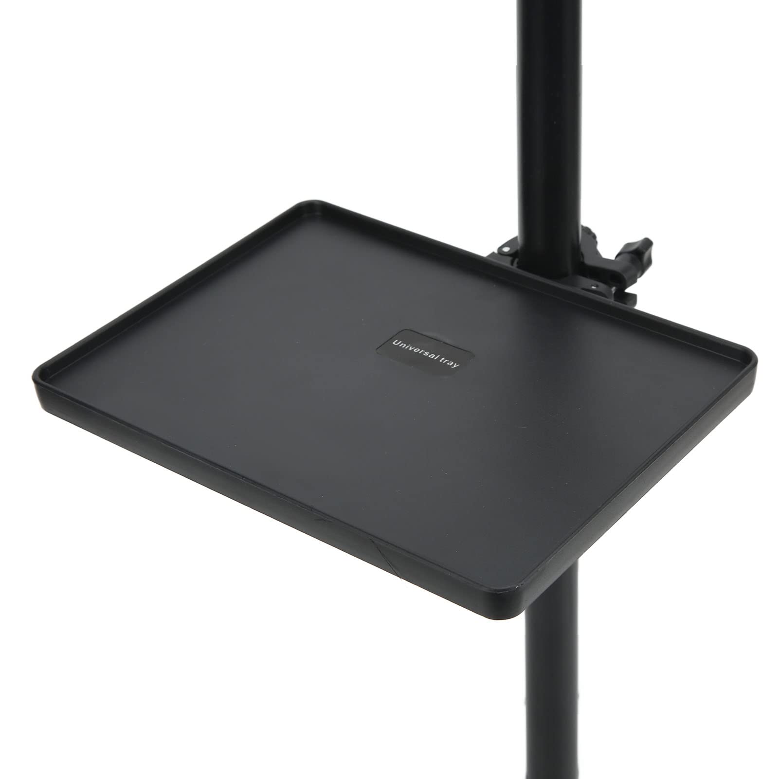 Bewinner Sound Card Stand Tray, Multifunction Sound Card Mobile Phone Microphone Live Broadcast Bracket Rack Stable Shelf Holder, 6.50x8.66 Inch