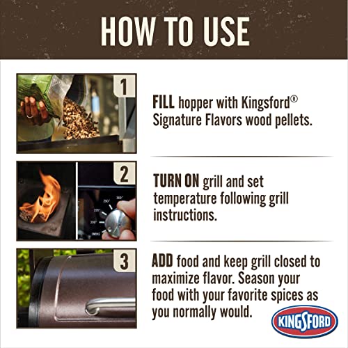 Kingsford Signature Flavors Wood Pellets with Garlic, Onion and Paprika