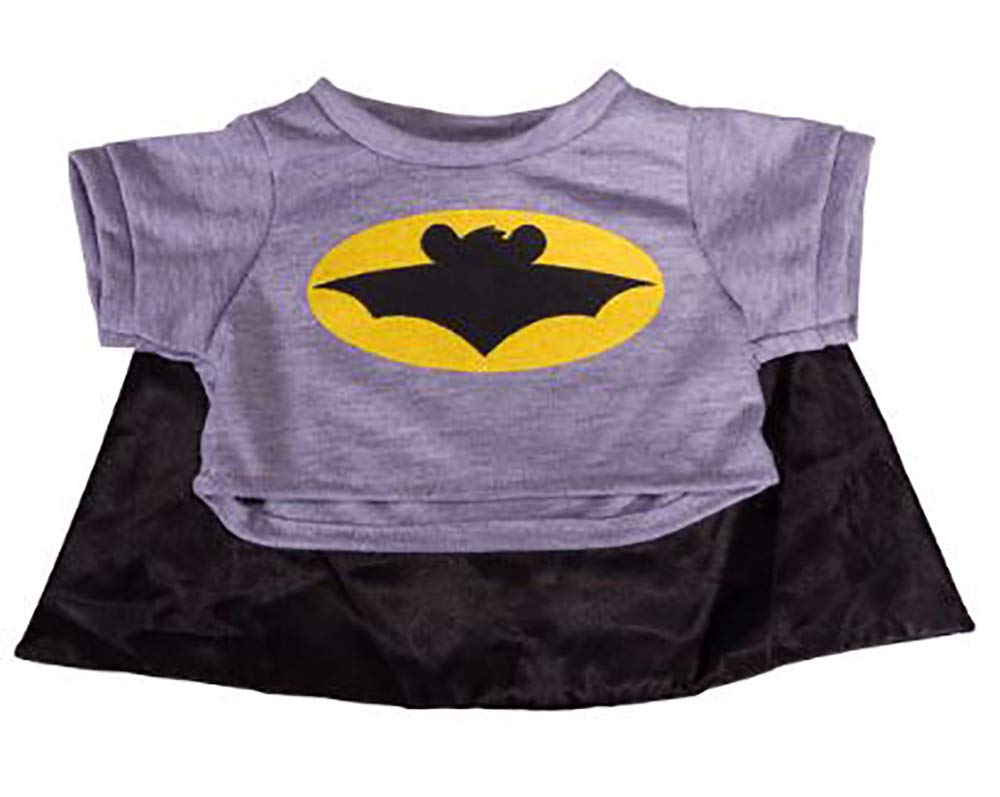 Bat Bear T-Shirt with Cape - 8"(20cm) Teddy Bear Clothes