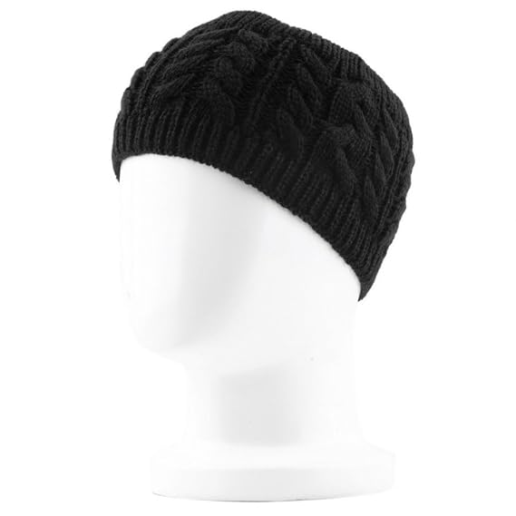 Amazon 2way ブラック レディース ネックウォーマー ヘアーバンド