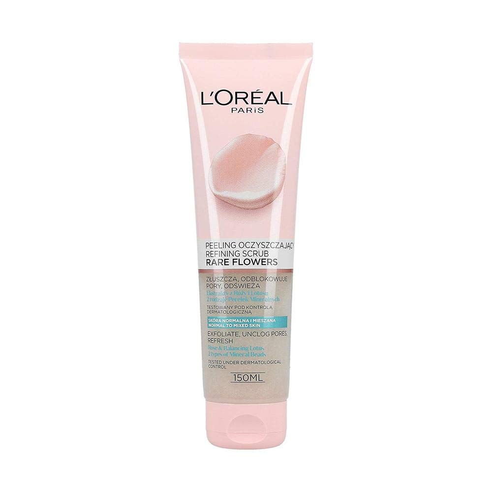 L'Oreal Dermo Expertise Flowers Rare Scrub for Normal Skin and Melange 150ml
