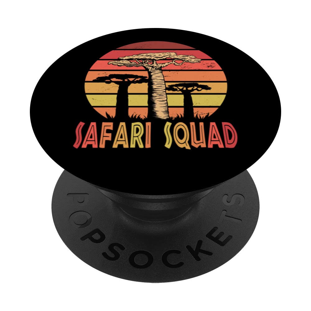 Safari Squad Design For A Safari Family Vacation PopSockets Swappable PopGrip