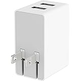 USB Wall Charger 12W/2.4A by TalkWorks - Dual Port Universal Cell Phone Charger Adapter For Apple iPhone, iPad, Nintendo Swit