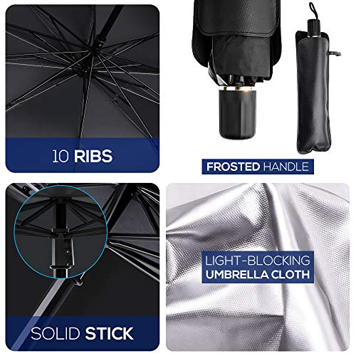 Ankuka Car Windshield Sun Shade Umbrella, Blocks UV Rays Reflecting