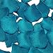 500 pcs Dark Turquoise Blue Silk Rose Flower Petals Wedding Table Confetti Bridal Party Flower
