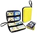 MageCraft Carrying PU Hard Case For Pokemon Trading Cards- Fits up to 180Cards- Yellow Color