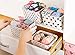 LNHOMY Foldable Fabric Storage Baskets Bins Cloth Collapsible Organizers Baby Toys,Makeup,Books,Shelves & Desks Pack 4
