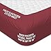HC COLLECTION Bed Sheets Set Queen with 2 Pillowcases, Hotel Luxury Platinum 1800 Series Brushed Microfiber Deep Pocket Fitted Sheet, Fade Resistant Ultra Soft 4 Pcs Bedding for Hot Sleepers, Burgundy