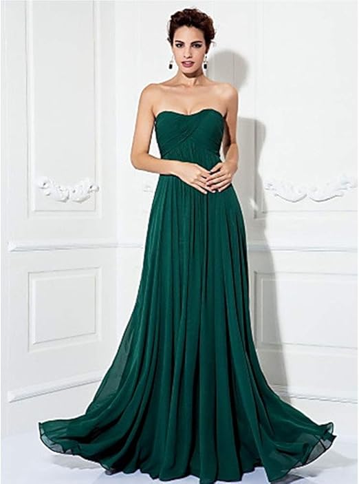 green silk cocktail dress