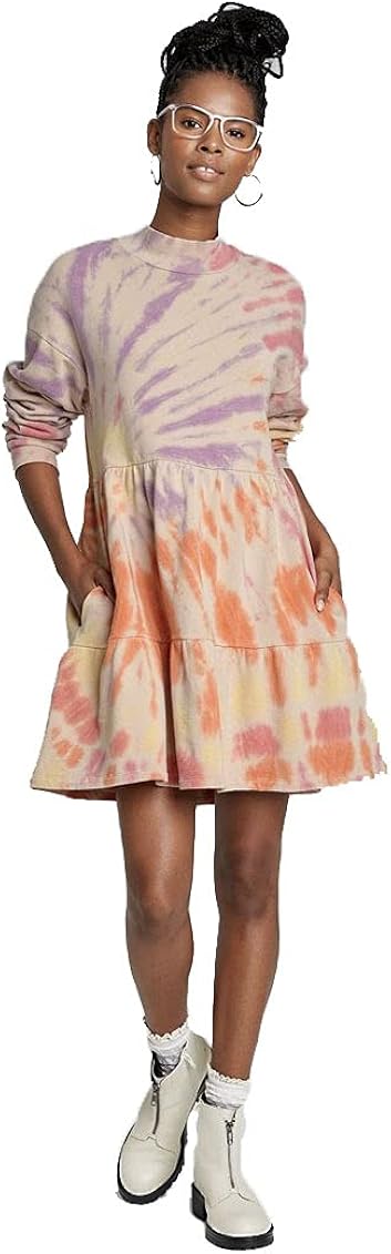 Wild Fable Women's Tie-Dye Long Sleeve 