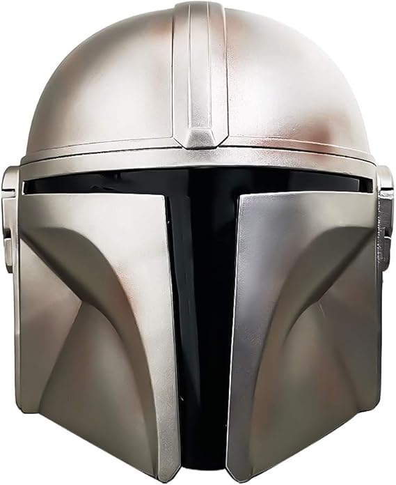 Haho Mandalorian Helmet Star Wars Bobofet Helmet Deluxe Injection Molded Adult Silver White Amazon Ca Clothing Accessories