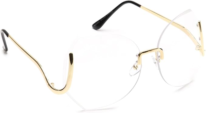 curved aviator sunglasses