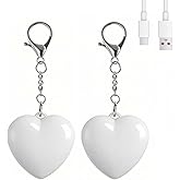 2PCS Purse Light Handbag Light, Purse Glow Heart Light, Automatic Sensor Purse Lamp, Portable Heart Shape Handbag Night l Ight or Women, Girls, Friends, Valentine Gifts