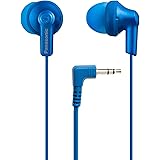 Panasonic ErgoFit Wired Earbuds, In-Ear Headphones with Dynamic Crystal-Clear Sound and Ergonomic Custom-Fit Earpieces (S/M/L