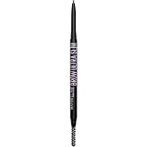 Maybelline Express Brow Ultra Slim Eyebrow Makeup, Brow Pencil with Precision Tip and Spoolie for Defined Eyebrows, Ash Brown (Packaging May Vary)