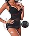 Gotoly Invisable Strapless Body Shaper High Waist Tummy Control Butt Lifter Panty Slim (M, Black)