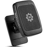 Magnetic Phone Car Mount, WizGear Universal Stick On Dashboard Magnetic Car Mount Holder, for Cell Phones and Mini Tablets with Fast Swift-snap Technology, (New Rectangle Stronger Design)