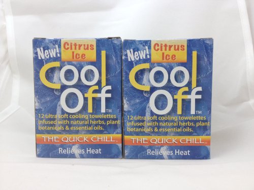 Multi Pack Of 2 Cool Off Citrus Ice Quick Chill Cooling Towelettes 12 Pk Buy Online In Angola At Angola Desertcart Com Productid 4841319
