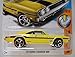 Hot Wheels 2017 Muscle Mania '69 Dodge Charger 500 95/365, Yellow