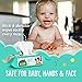 Seventh Generation Thick & Strong Free and Clear Baby Wipes Refill, 64 Count (Pack of 6)