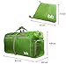 Extra Large Duffle Bag with Pockets - Waterproof Duffel Bag for Women and Men (Dark Green)
