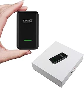 CarlinKit 2.0 Wireless CarPlay Dongle Activator U2W (Type C Design) for Factory Wired CarPlay Cars, Wireless CarPlay Adapter for Audi/Volkswagen/Volvo with Original CarPlay