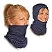 Balaclava Face Mask - One Size Fits All Elastic Fabric - Protects From Wind, Sun, Dust - Ideal for Motorcycle, Face Mask for Ski, Cycling, Running or Hiking - Summer or Winter Gear