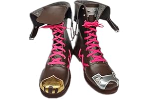 TOOUYOOR Game Cosplay for Arcane Jinx Short Boots Woman Halloween Shoes
