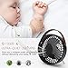 OMORC Mini USB Desk Fan, Portable Mini Fan for Bedroom/Office/Home/Travel/Outdoor, Super Quiet Desktop Fan for Study 5.5-inch, Black [New]