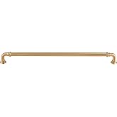 Top Knobs Reeded 12" CTC Cabinet Bar Pull Honey Bronze TK326HB