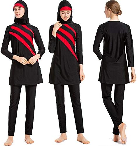 S-6XL Plus Size Burkini Women Muslim Swimwear Beach Bathing Suit Muslimah Islamic Swimsuit Sports Swim Surf Wear