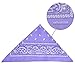 5 Pack Dog Bandanas Paisley Pet Scarfs Cute Triangle Bibs for Medium and Large Dogs