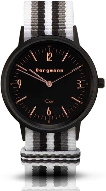 Bergmann Cor - Reloj de Pulsera analógico para Hombre y Mujer ...