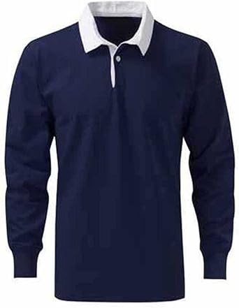 blue and white rugby jumper