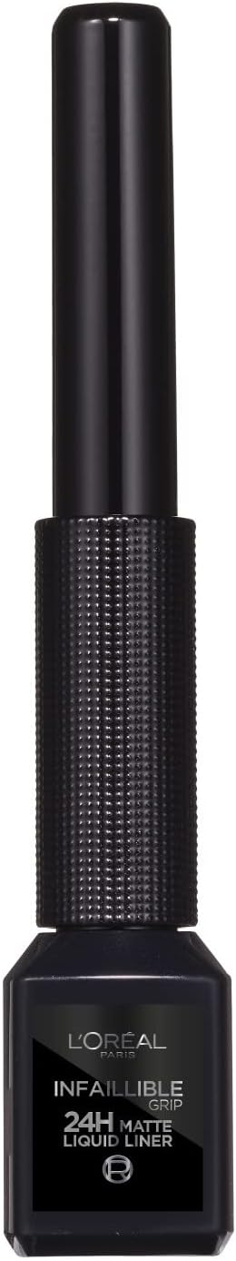 L'Oreal Paris Matte Signature Liquid Eyeliner 01 Black Intense Color Felt Tip