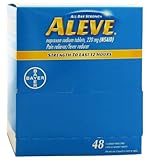 For the temporary relief of minor aches and pains - Aleve Individual Sealed 1 Caplet in a Packet (Box of 48 Packets)
