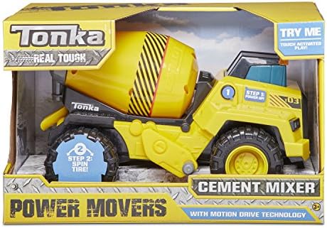 tonka power movers cement mixer